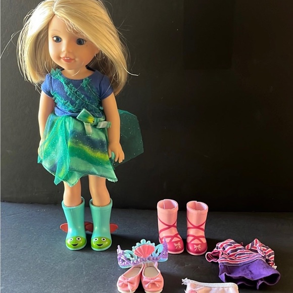 American Girl Doll wellie Wisher Camille